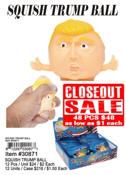 Squish Trump Ball